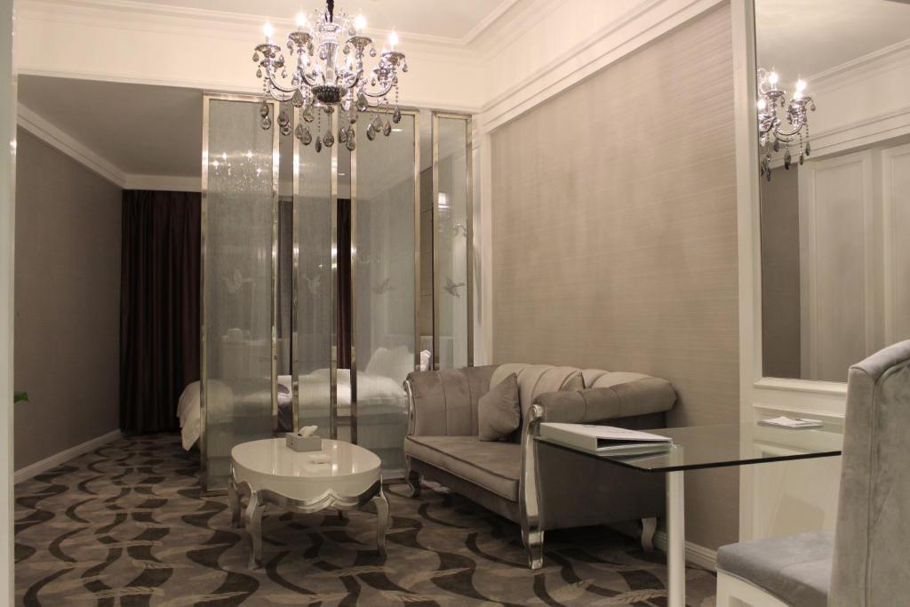 Junfu Hotell Guangzhou Rom bilde
